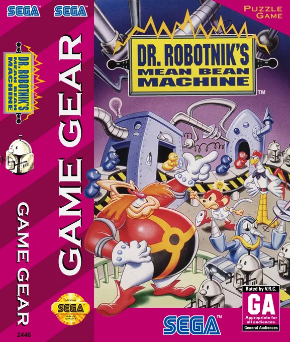 Dr. Robotnik's Mean Bean Machine box art