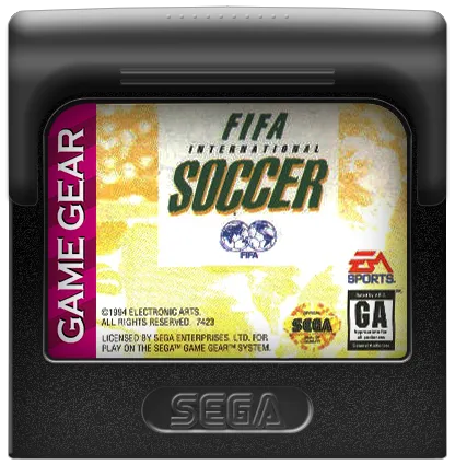 FIFA International Soccer cart