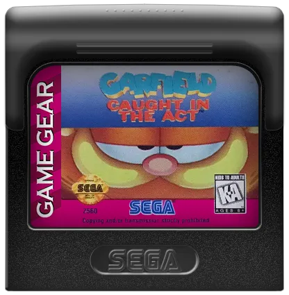 Garfield: Caught in the Act cart