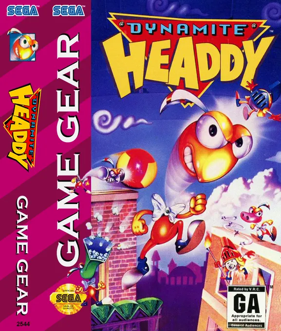 Dynamite Headdy box art