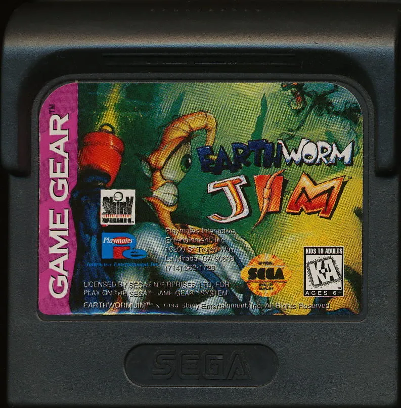 Earthworm Jim cart