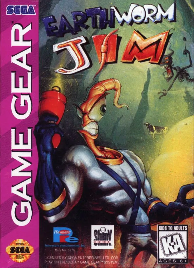 Earthworm Jim box art