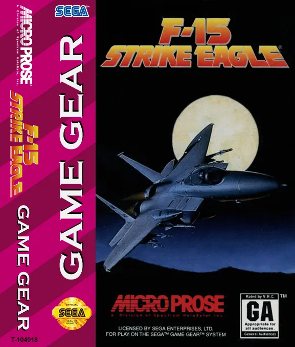 F-15 Strike Eagle box art