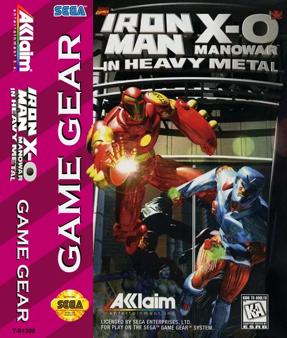 Iron Man / X-O Manowar in Heavy Metal box art
