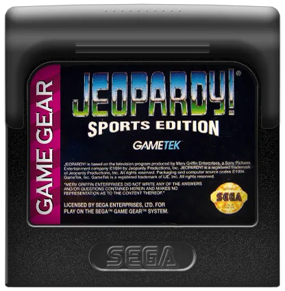 Jeopardy! Sports Edition cart