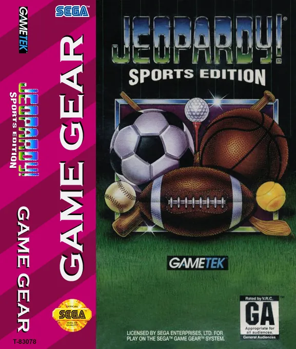 Jeopardy! Sports Edition box art