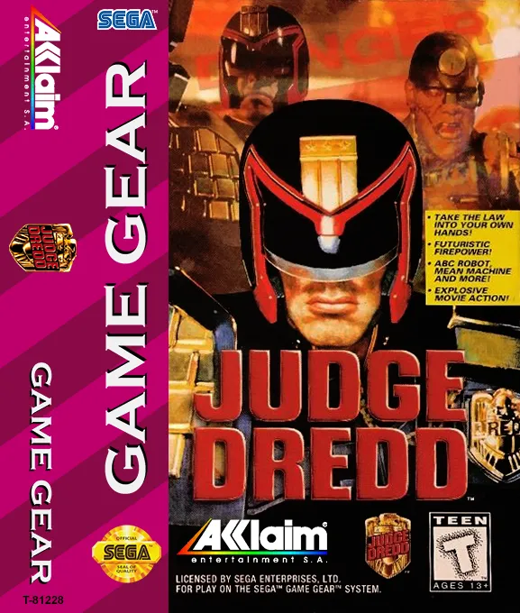 Judge Dredd box art