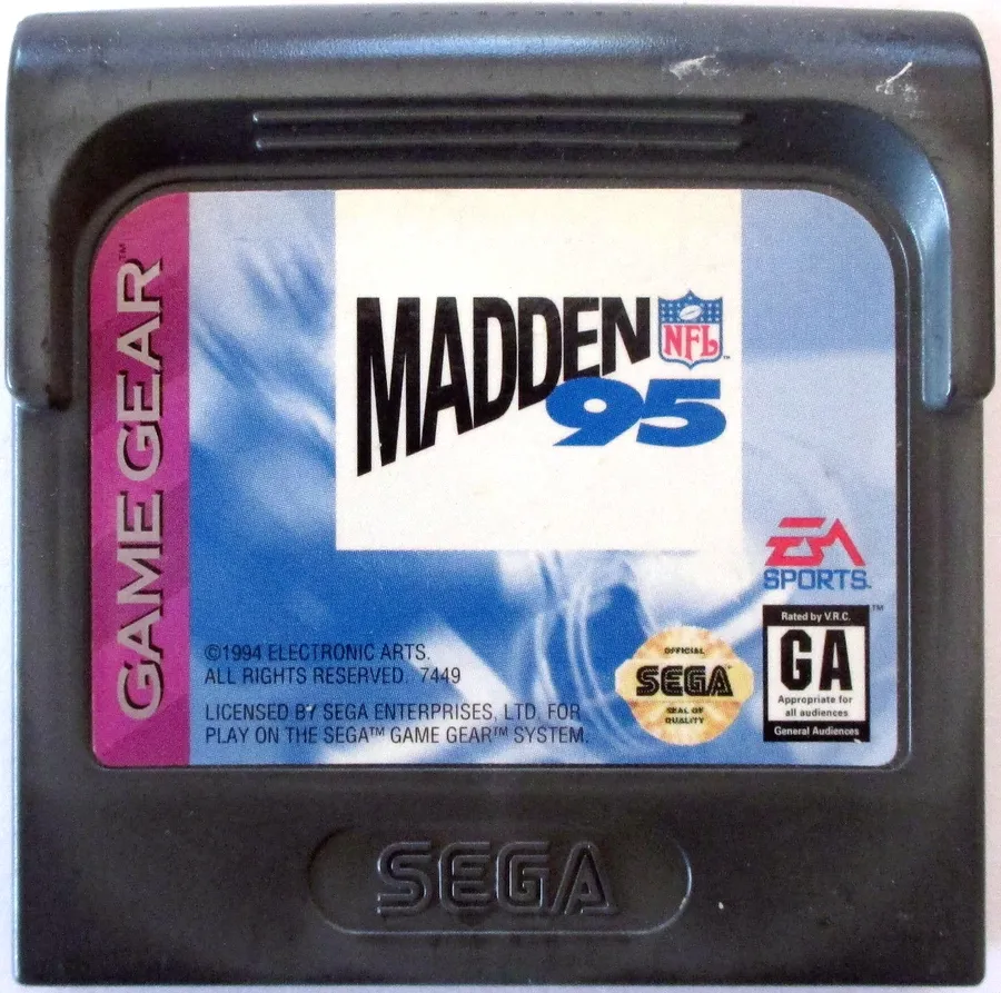 Madden NFL 95 cart