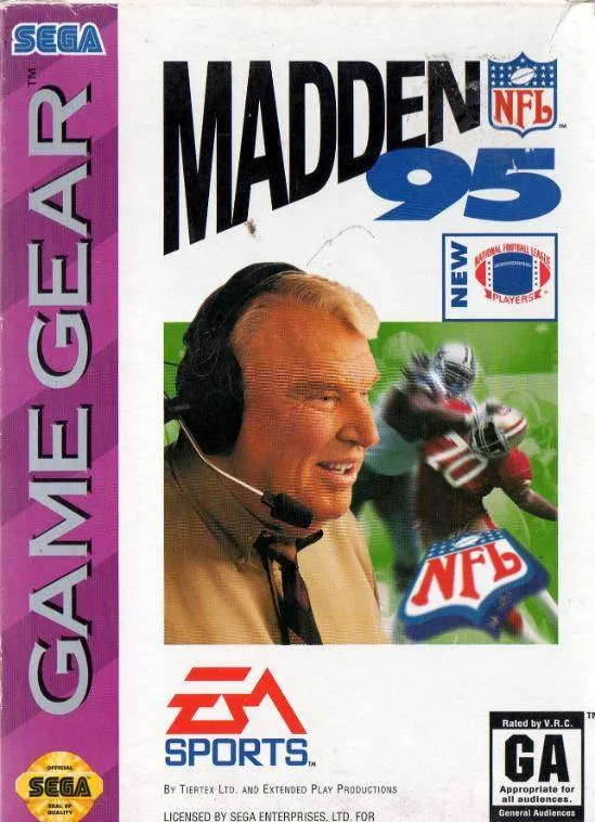 Madden NFL 95 box art