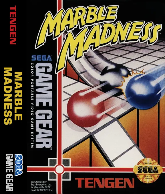 Marble Madness box art