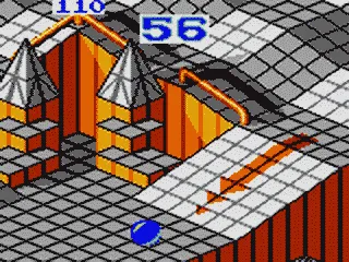Backdrop artwork for Marble Madness