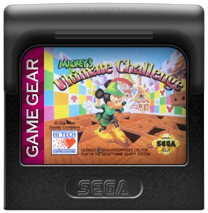 Mickey's Ultimate Challenge cart