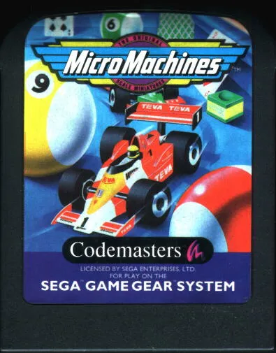 Micro Machines cart