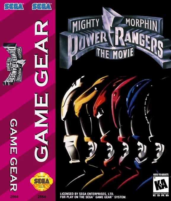 Mighty Morphin Power Rangers: The Movie box art