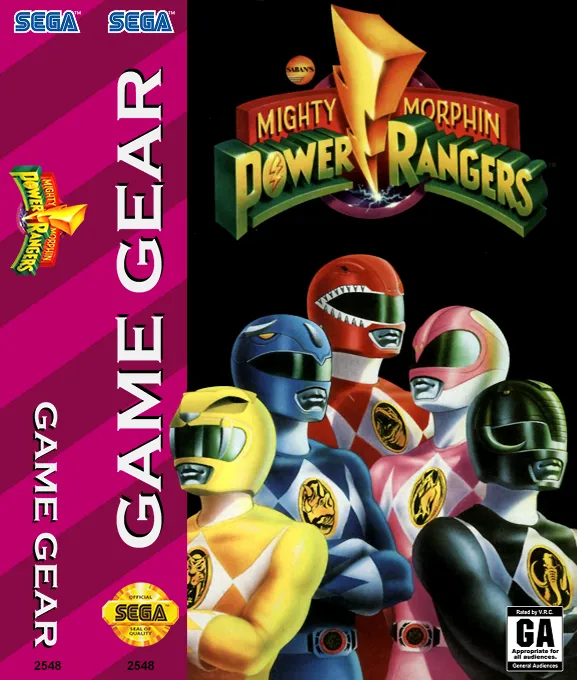 Mighty Morphin Power Rangers box art