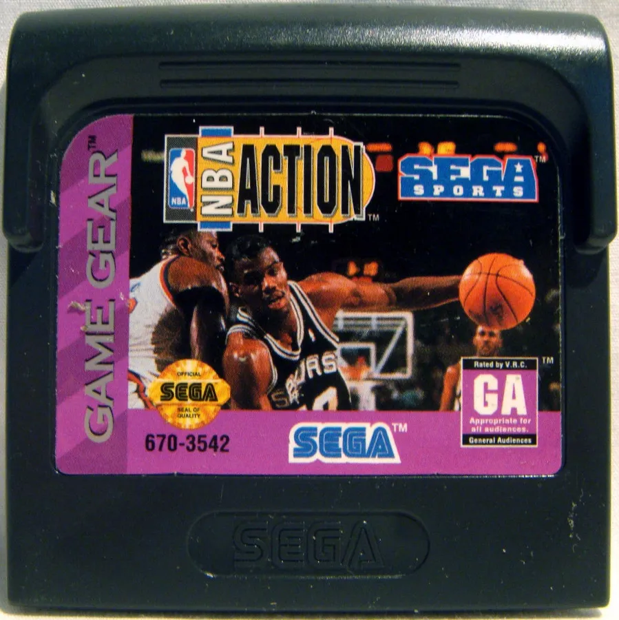 NBA Action starring David Robinson cart