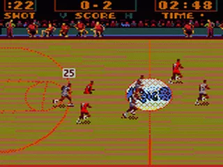 Backdrop artwork for NBA Action starring David Robinson