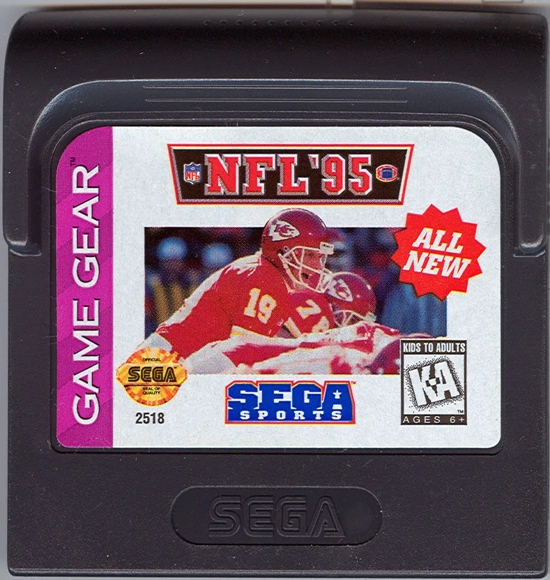 NFL '95 cart