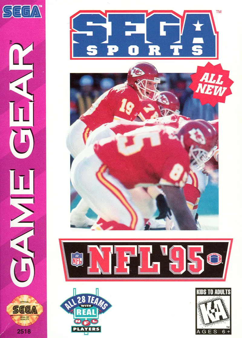 NFL '95 box art