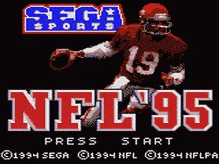 NFL '95 screenshot