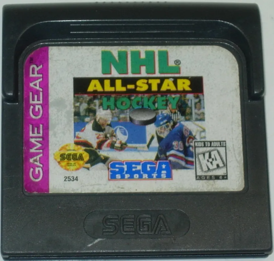 NHL All-Star Hockey cart