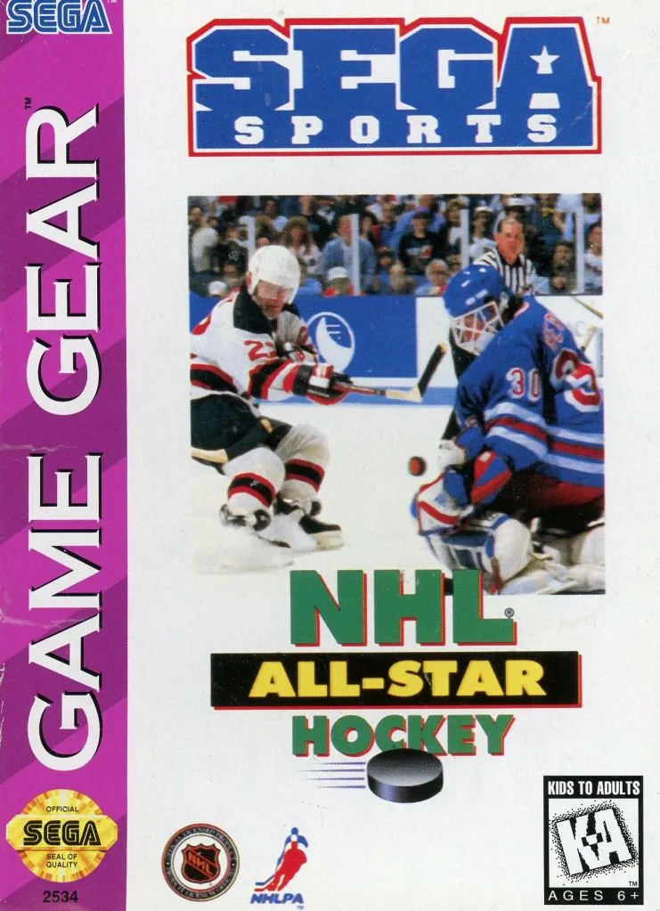 NHL All-Star Hockey box art