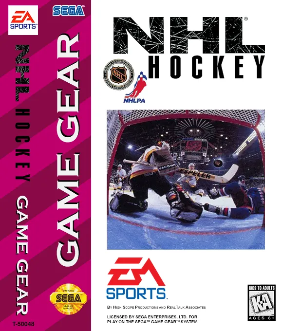 NHL Hockey box art