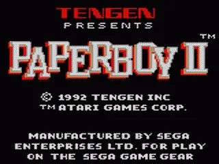 Paperboy 2 screenshot
