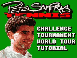 Pete Sampras Tennis screenshot