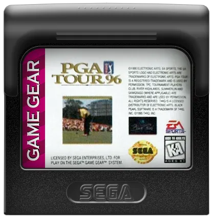 PGA Tour 96 cart