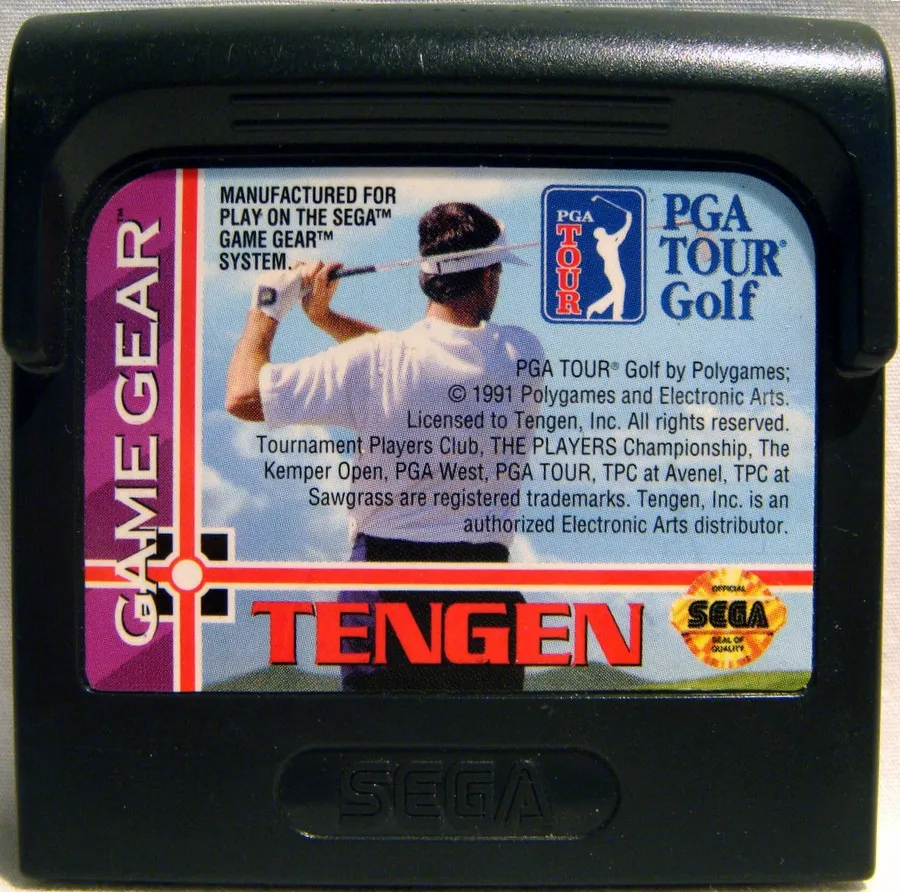 PGA Tour Golf cart