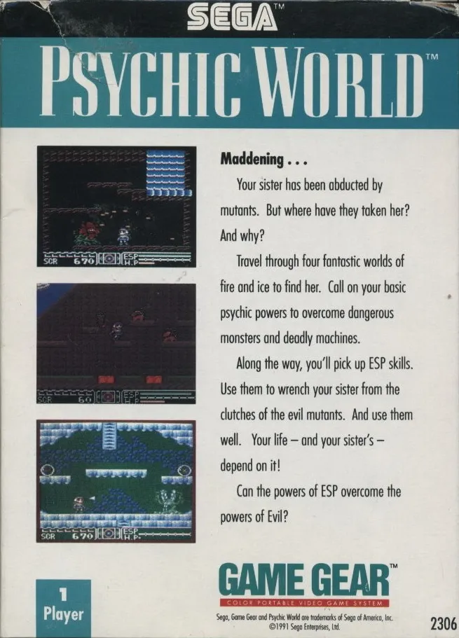 Psychic World box back