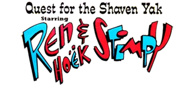 Quest for the Shaven Yak starring Ren Hoek & Stimpy logo