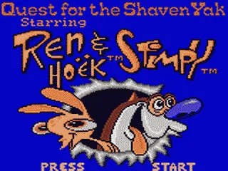 Quest for the Shaven Yak starring Ren Hoek & Stimpy screenshot