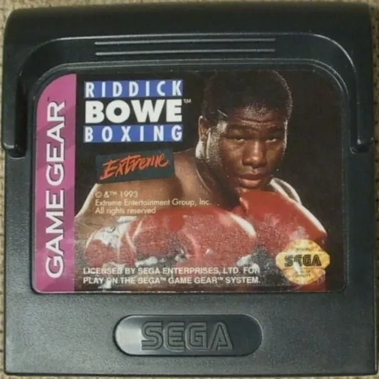 Riddick Bowe Boxing cart