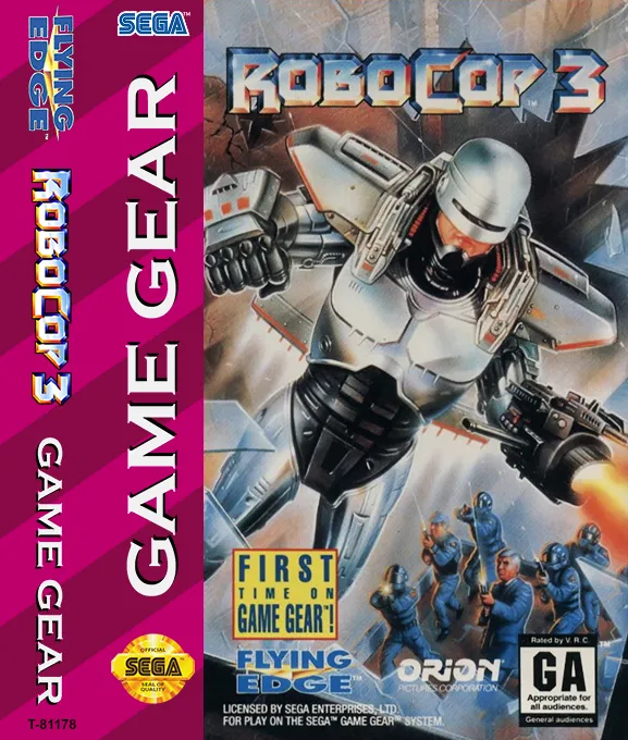 RoboCop 3 box art