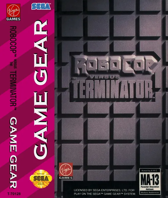RoboCop versus The Terminator box art