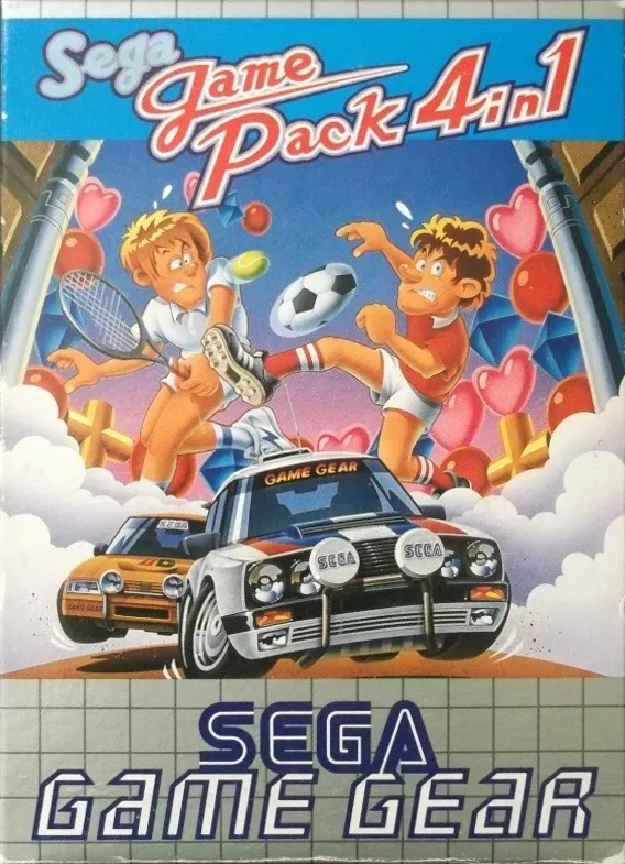 Sega Game Pack 4 in 1 box art