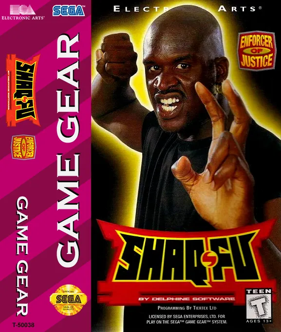 Shaq Fu box art