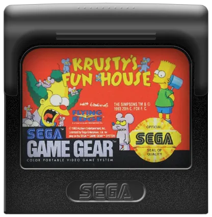 Krusty's Fun House cart