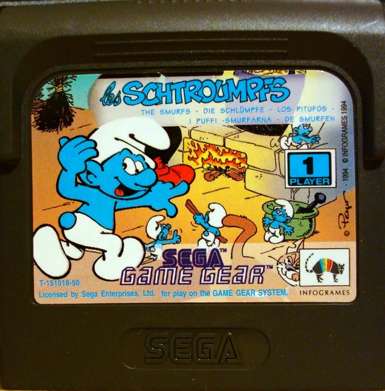 Les Schtroumpfs cart