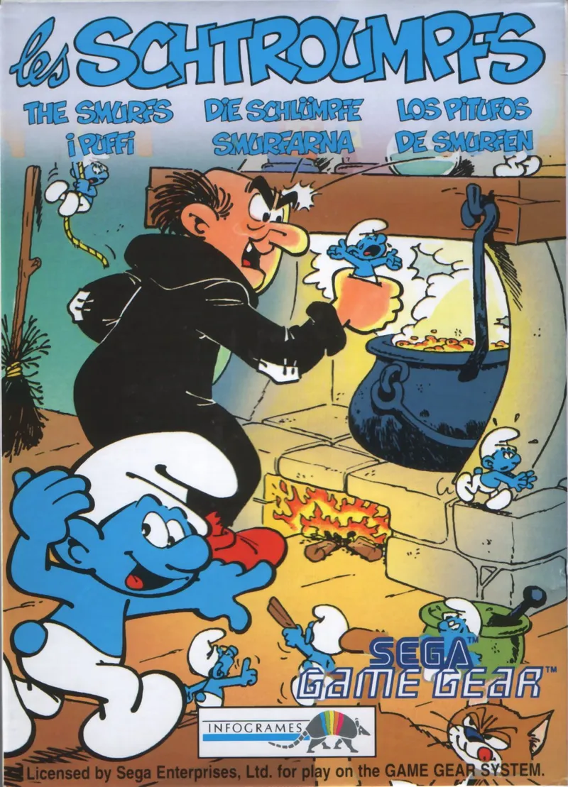 Les Schtroumpfs box art