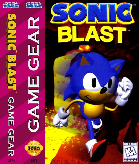 Sonic Blast box art