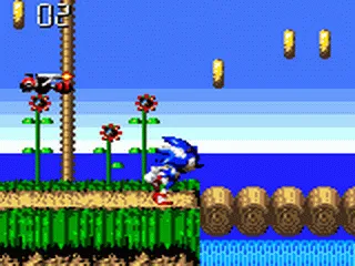 Backdrop artwork for Sonic Blast