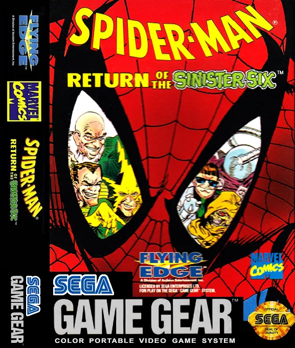 Spider-Man: Return of the Sinister Six box art