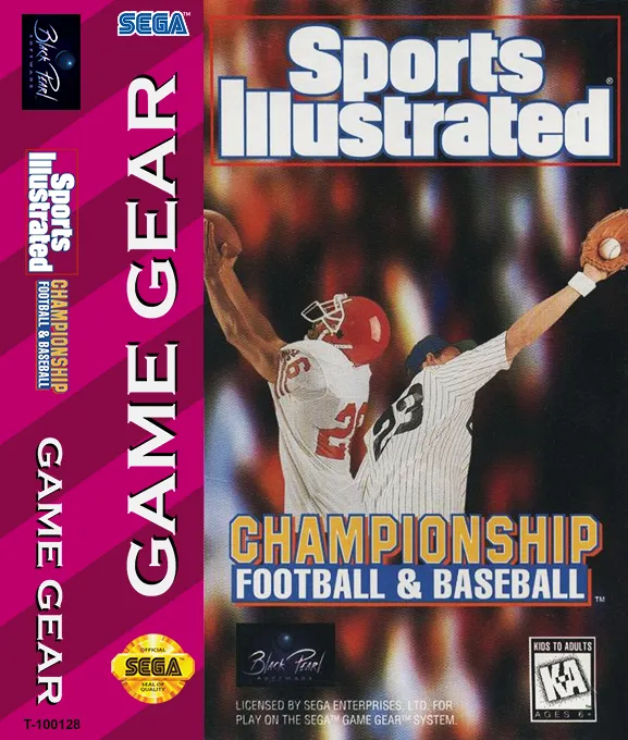 Sports Illustrated: Championship Football & Baseball box art