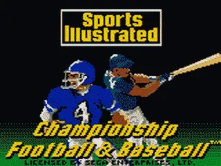 Sports Illustrated: Championship Football & Baseball screenshot