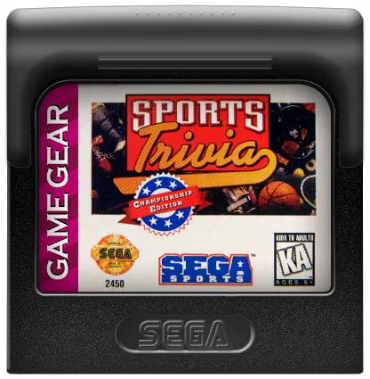 Sports Trivia: Championship Edition cart