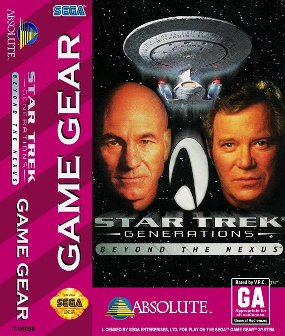 Star Trek: Generations: Beyond the Nexus box art
