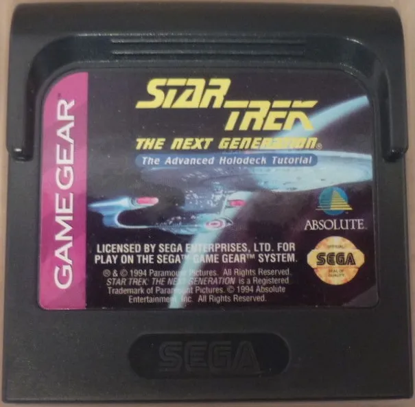 Star Trek: The Next Generation: Advanced Holodeck Tutorial cart